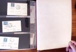 PARIS 1850-1874, Env. 200 lettres en album offrant