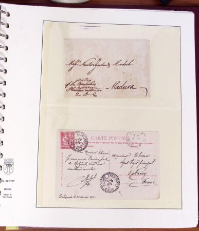1790-1890, Sélection de lettres dont Départements