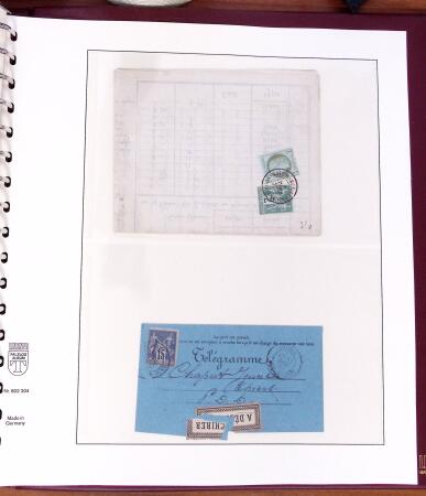 1790-1890, Sélection de lettres dont Départements