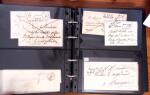 1790-1890, Sélection de lettres dont Départements
