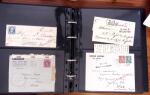 1790-1890, Sélection de lettres dont Départements
