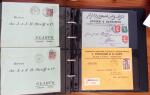 1790-1890, Sélection de lettres dont Départements