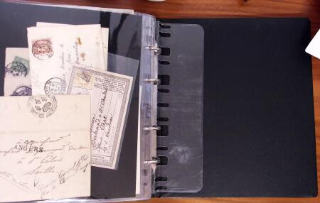 1790-1890, Sélection de lettres dont Départements