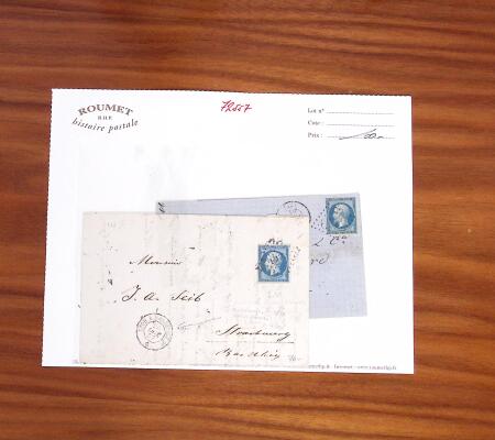 1790-1890, Sélection de lettres dont Départements