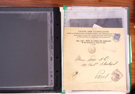 1790-1890, Sélection de lettres dont Départements