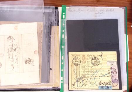 1790-1890, Sélection de lettres dont Départements