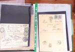 1790-1890, Sélection de lettres dont Départements