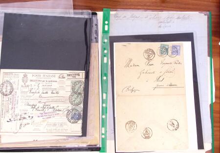 1790-1890, Sélection de lettres dont Départements