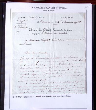 1798-1808, Armée française à Naples : collection