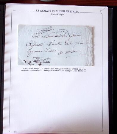 1798-1808, Armée française à Naples : collection