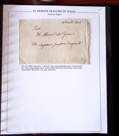 1798-1808, Armée française à Naples : collection