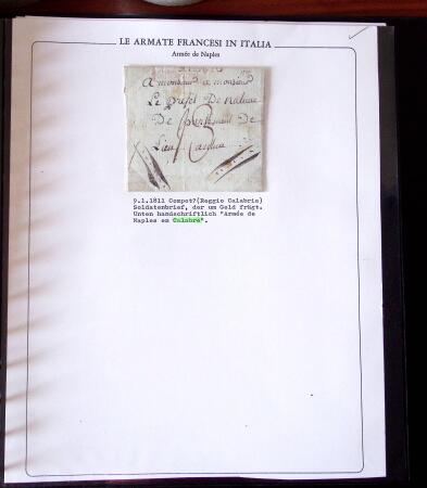 1798-1808, Armée française à Naples : collection