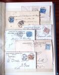 1876-1900, Intéressante sélection de lettres au Type