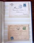 1876-1900, Intéressante sélection de lettres au Type