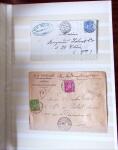 1876-1900, Intéressante sélection de lettres au Type