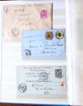 1876-1900, Intéressante sélection de lettres au Type