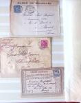 1876-1900, Intéressante sélection de lettres au Type