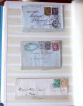 1876-1900, Intéressante sélection de lettres au Type