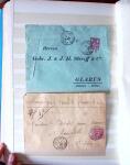 1876-1900, Intéressante sélection de lettres au Type