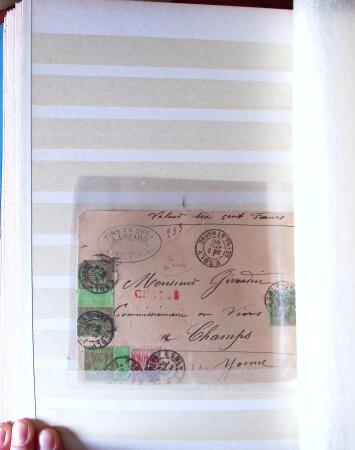 1876-1900, Intéressante sélection de lettres au Type