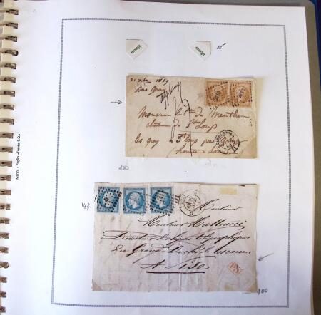 1849-1939, Collection spécialisée sur les oblitérations