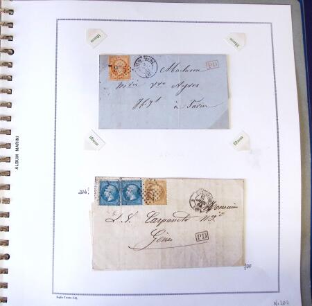 1849-1939, Collection spécialisée sur les oblitérations