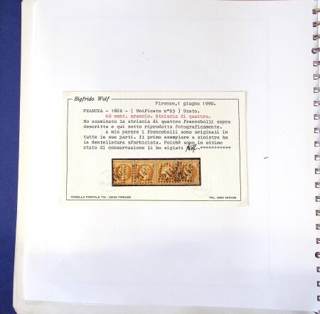 1849-1939, Collection spécialisée sur les oblitérations