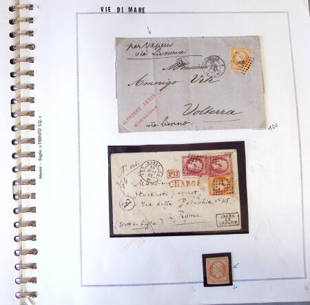 1849-1939, Collection spécialisée sur les oblitérations