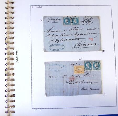 1849-1939, Collection spécialisée sur les oblitérations