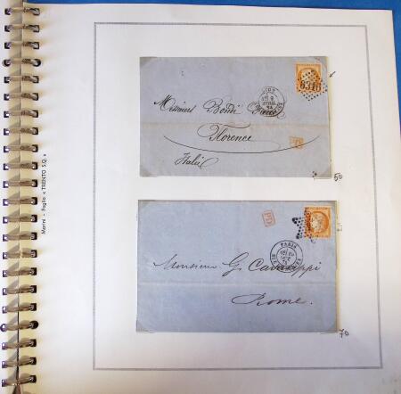 1849-1939, Collection spécialisée sur les oblitérations