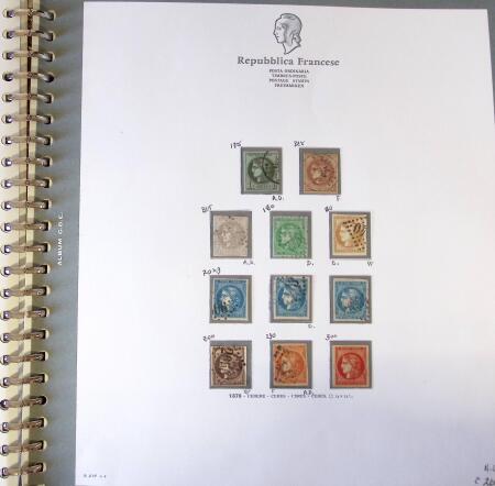 1849-1939, Collection spécialisée sur les oblitérations