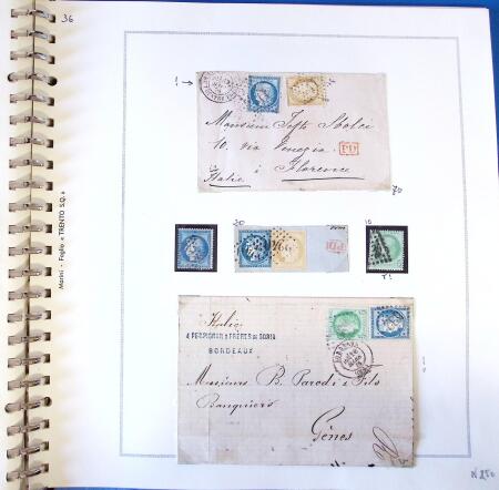1849-1939, Collection spécialisée sur les oblitérations