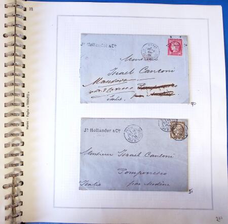 1849-1939, Collection spécialisée sur les oblitérations