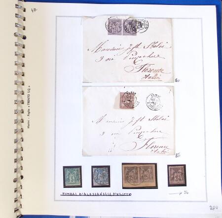 1849-1939, Collection spécialisée sur les oblitérations