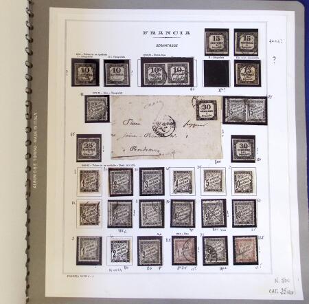 1849-1939, Collection spécialisée sur les oblitérations