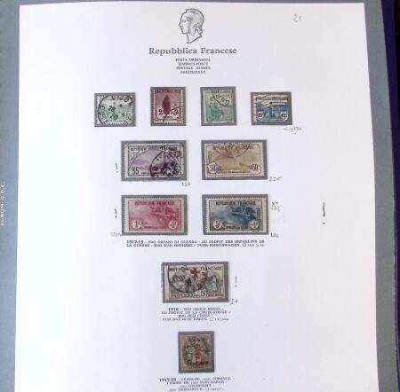 1849-1939, Collection spécialisée sur les oblitérations
