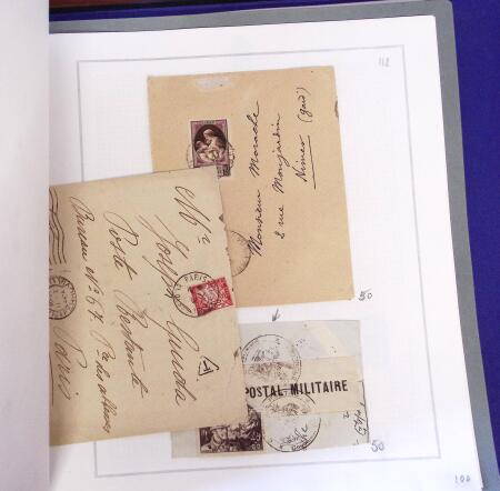 1849-1939, Collection spécialisée sur les oblitérations