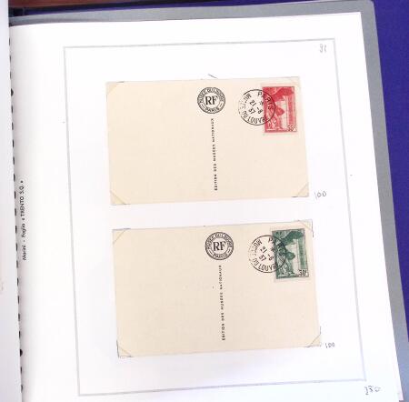 1849-1939, Collection spécialisée sur les oblitérations