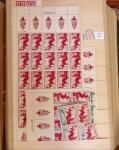 Ancien stock marchand avec surtout millésimes, carnets,