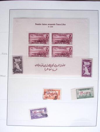 1924-1940, Collection du GRAND LIBAN et de la SYRIE