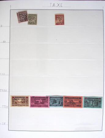 1924-1940, Collection du GRAND LIBAN et de la SYRIE