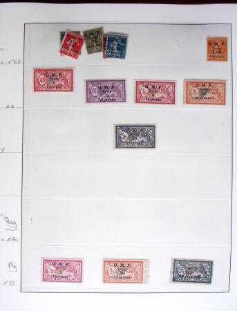 1924-1940, Collection du GRAND LIBAN et de la SYRIE
