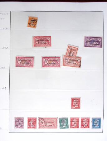 1924-1940, Collection du GRAND LIBAN et de la SYRIE