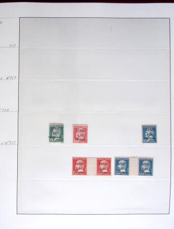 1924-1940, Collection du GRAND LIBAN et de la SYRIE