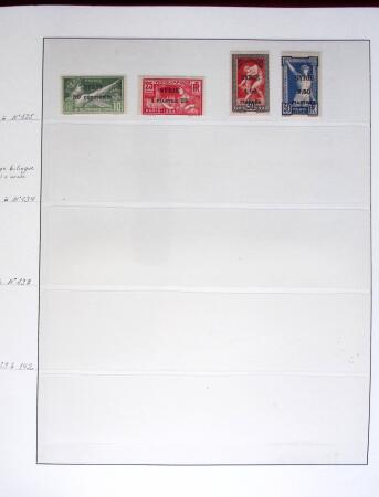 1924-1940, Collection du GRAND LIBAN et de la SYRIE
