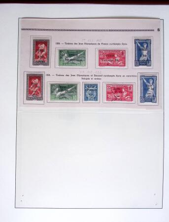 1924-1940, Collection du GRAND LIBAN et de la SYRIE