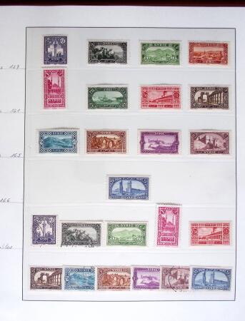 1924-1940, Collection du GRAND LIBAN et de la SYRIE