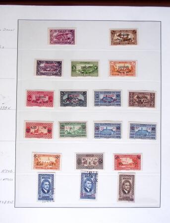 1924-1940, Collection du GRAND LIBAN et de la SYRIE