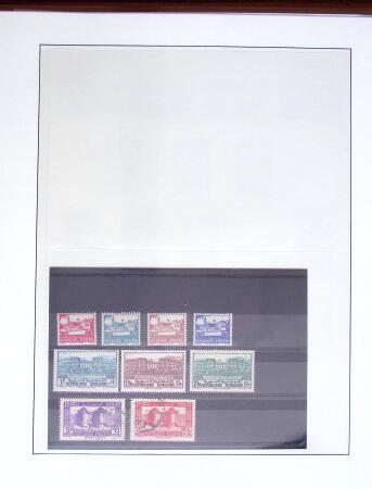 1924-1940, Collection du GRAND LIBAN et de la SYRIE