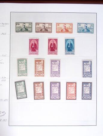 1924-1940, Collection du GRAND LIBAN et de la SYRIE